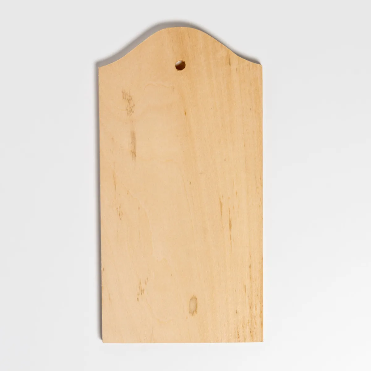 Vesterheim Woodworking | Rosemaling-Arched Top Sandwich Board Woodenware