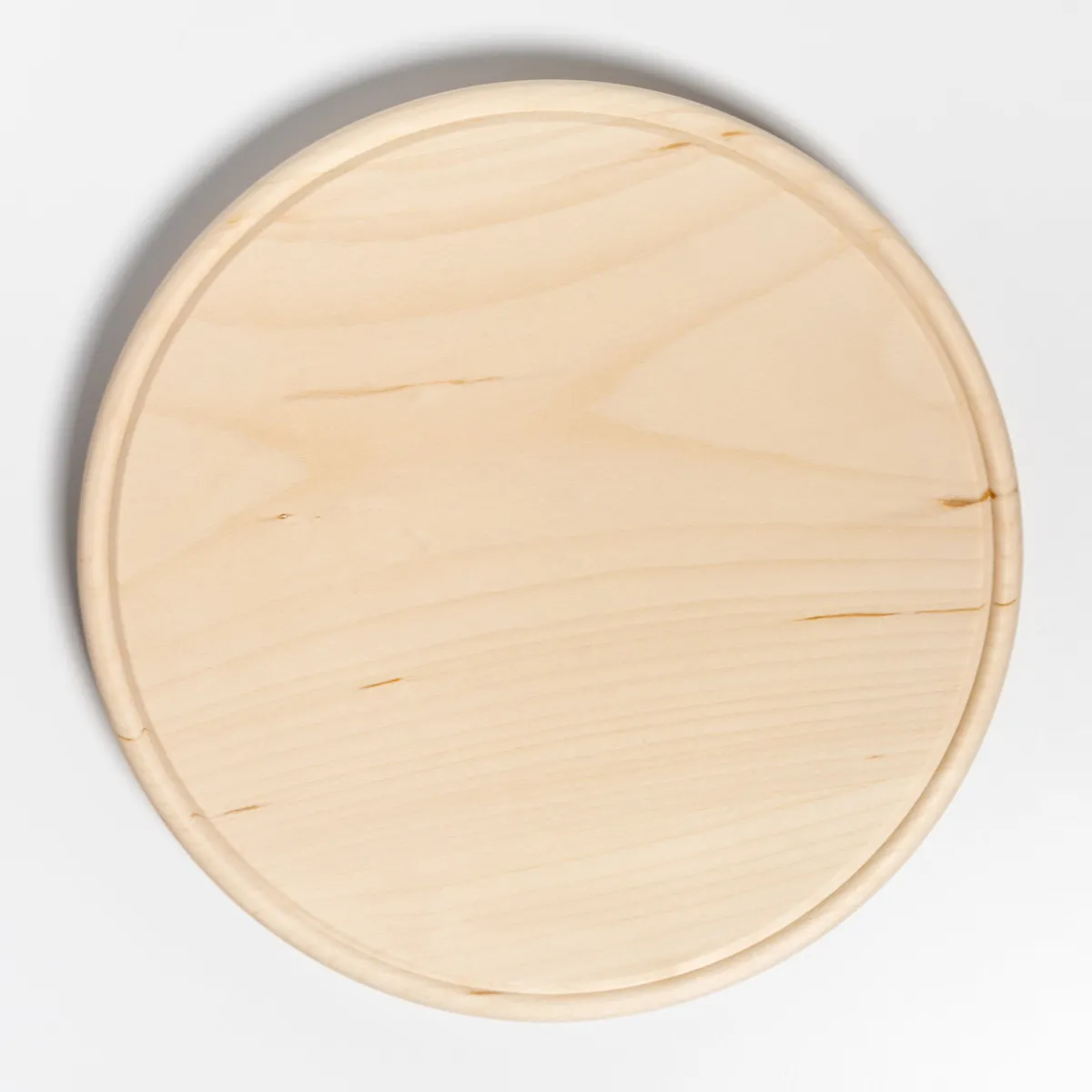 Vesterheim Woodworking | Rosemaling-Beaded Scoop Plate Woodenware