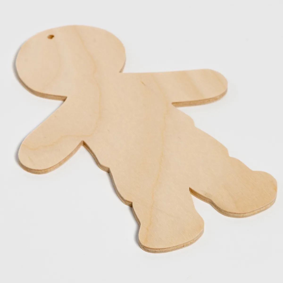 Vesterheim Woodworking | Rosemaling-Boy Wooden Ornament