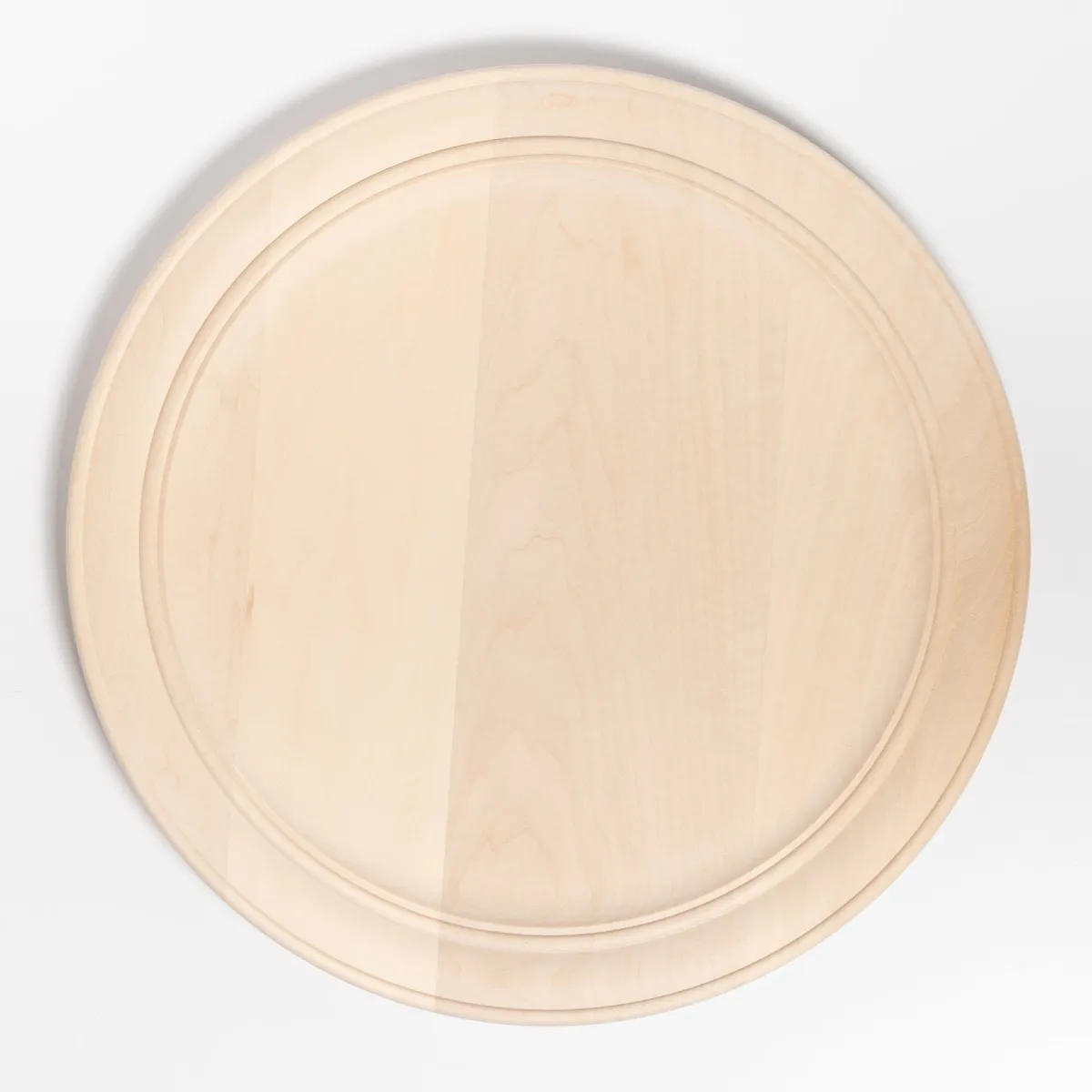 Vesterheim Woodworking | Rosemaling-Double Beaded Narrow Rim Plate Woodenware