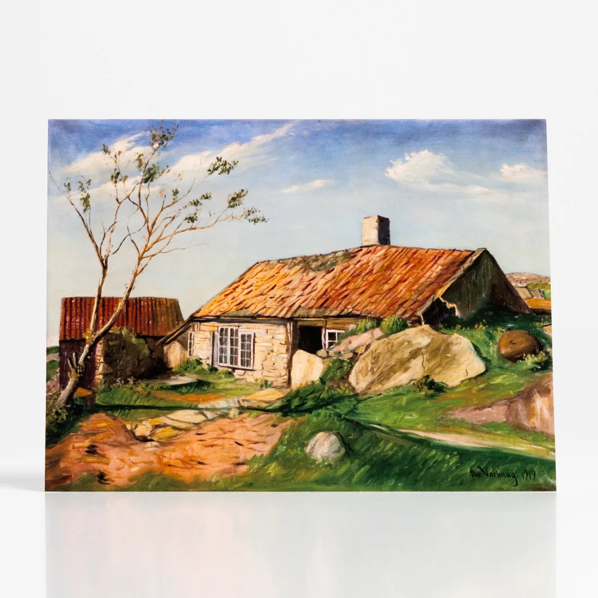 Vesterheim Single Cards-Farm In Norway by Ola Varhaug - Collection Card