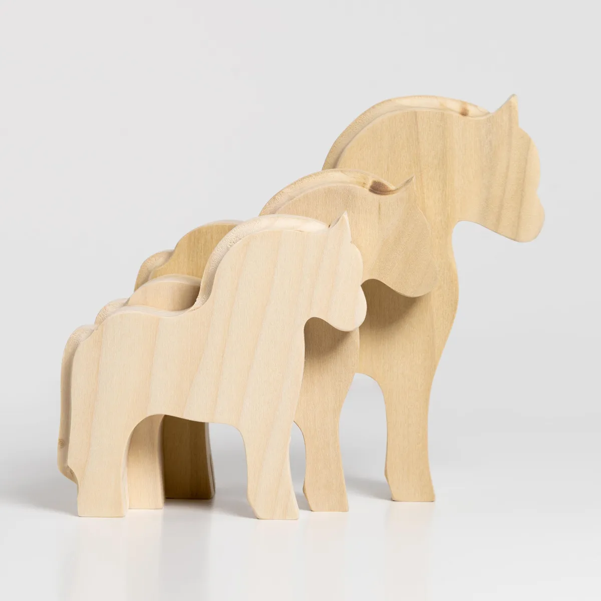 Vesterheim Woodworking | Rosemaling-Fjord Horse Woodenware