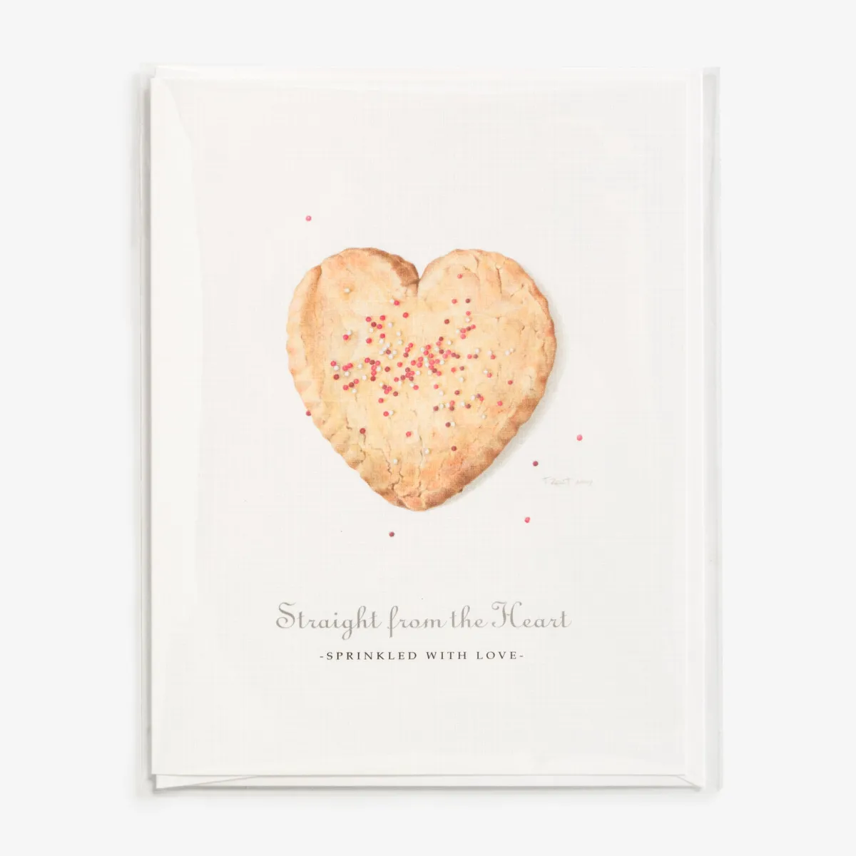 Vesterheim Single Cards-From the Heart Notecard by Tim Trost