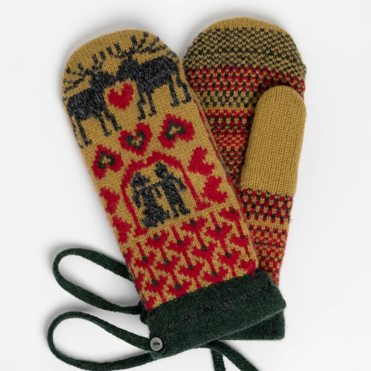 Vesterheim Winterwear-Fästfolk Evelina & Evald Mittens by Öjbro Vantfabrik