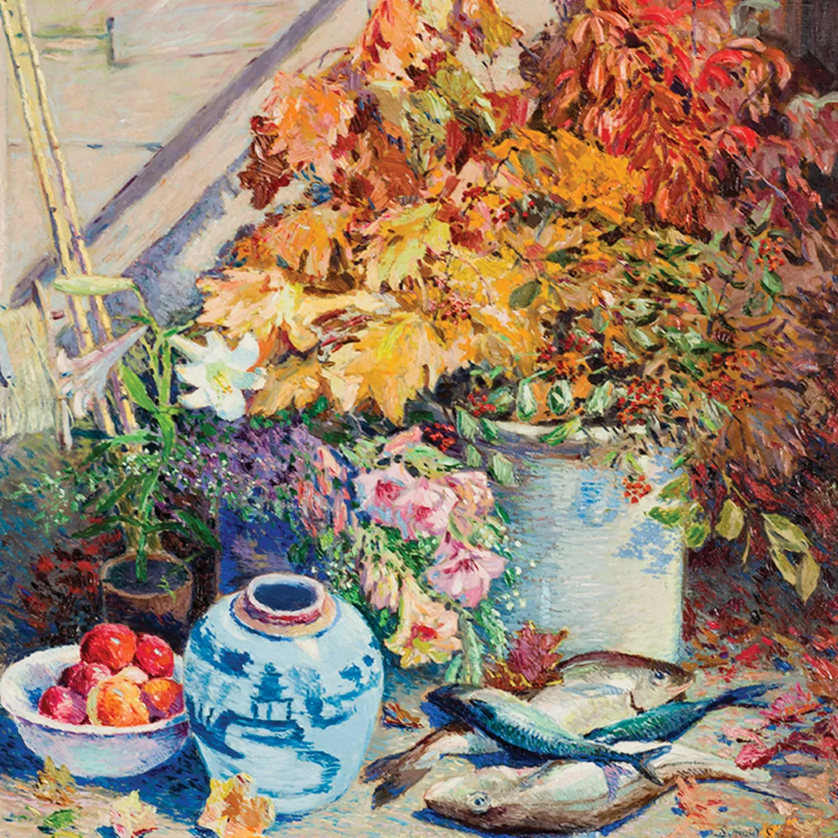 Vesterheim Giclee Reproduction Prints-Giclee Print from 's Collections - Goodbye Summer by Sigurd Schou