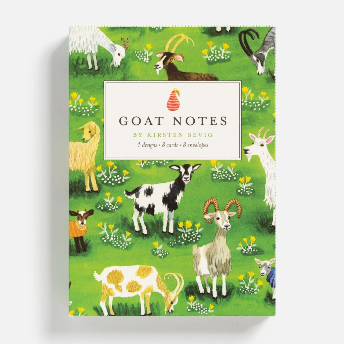 Vesterheim Card Packets-Goat Notes Set by Kirsten Sevig