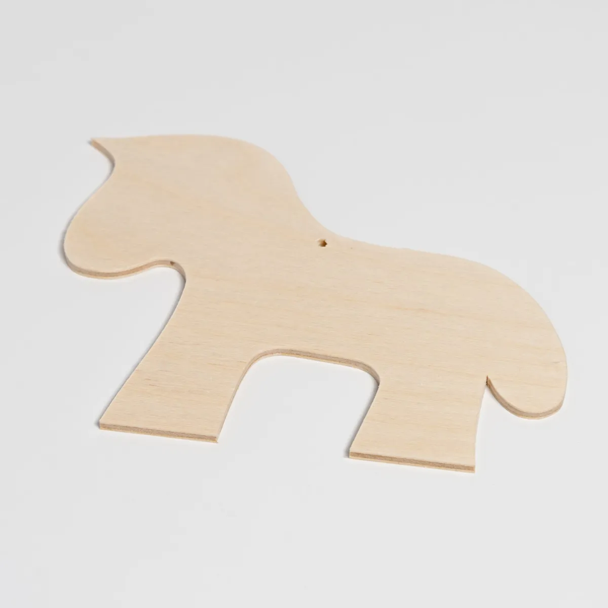 Vesterheim Woodworking | Rosemaling-Horse Wooden Ornament