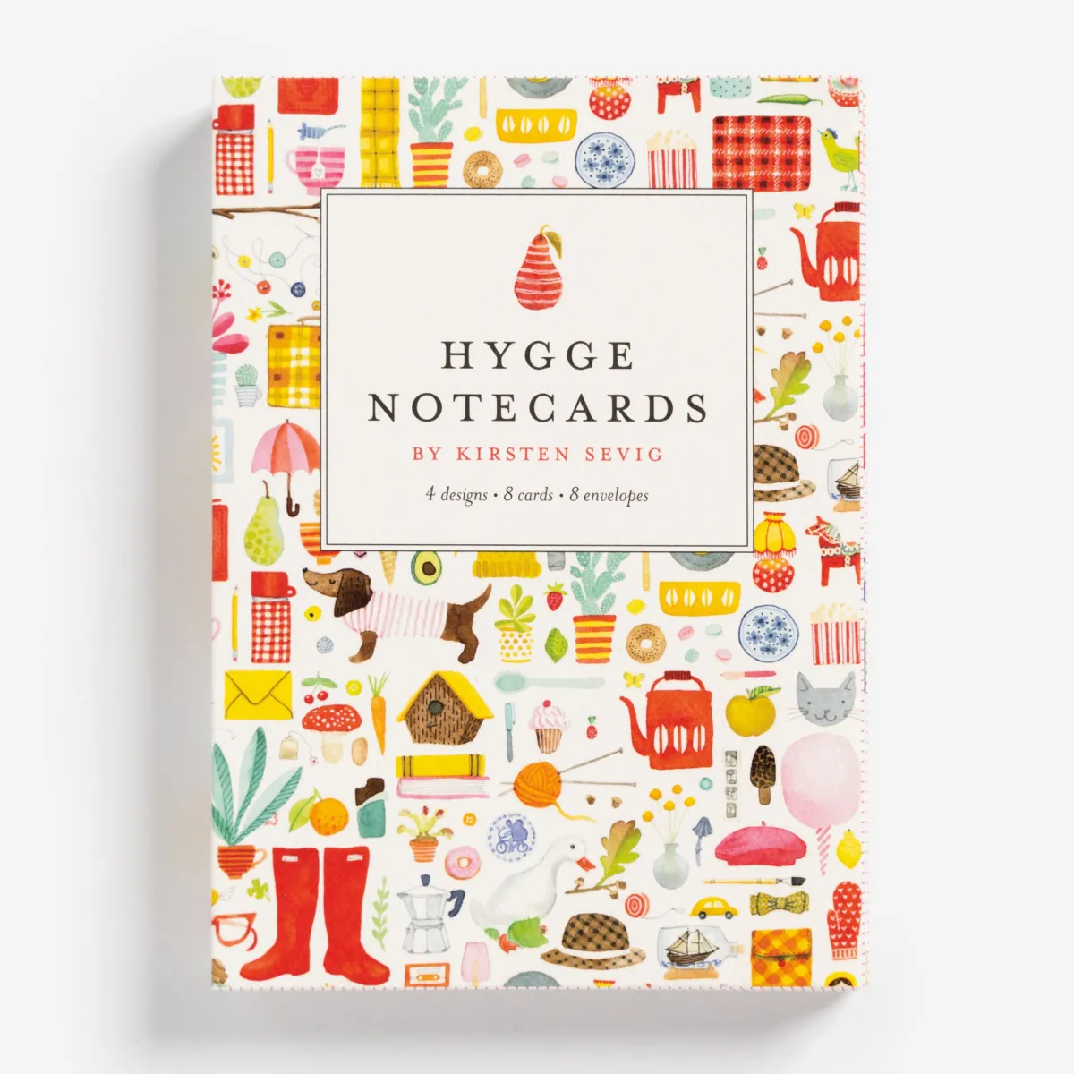 Vesterheim Card Packets-Hygge Notecards Set by Kirsten Sevig