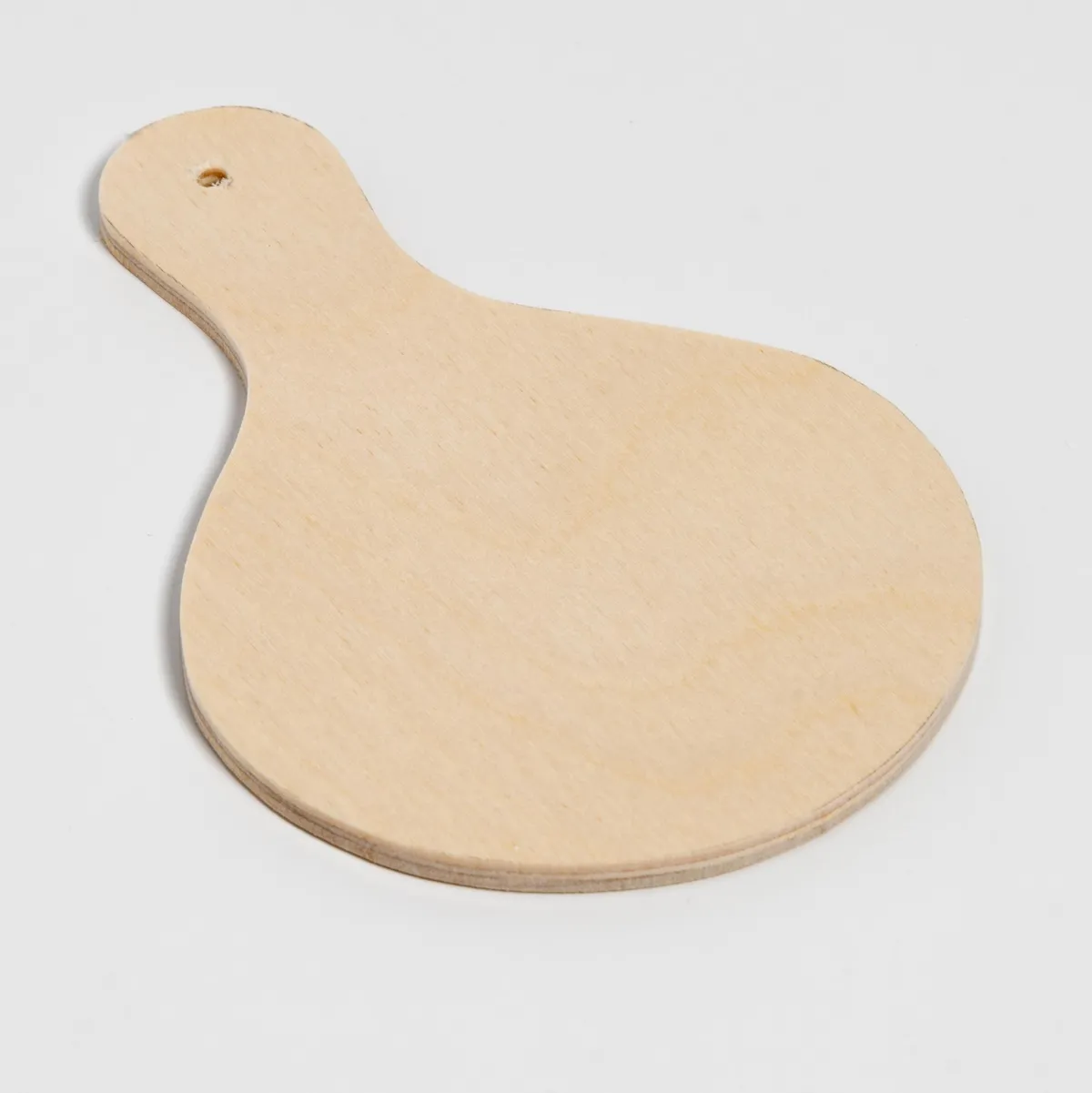 Vesterheim Woodworking | Rosemaling-Lefse Board Wooden Ornament