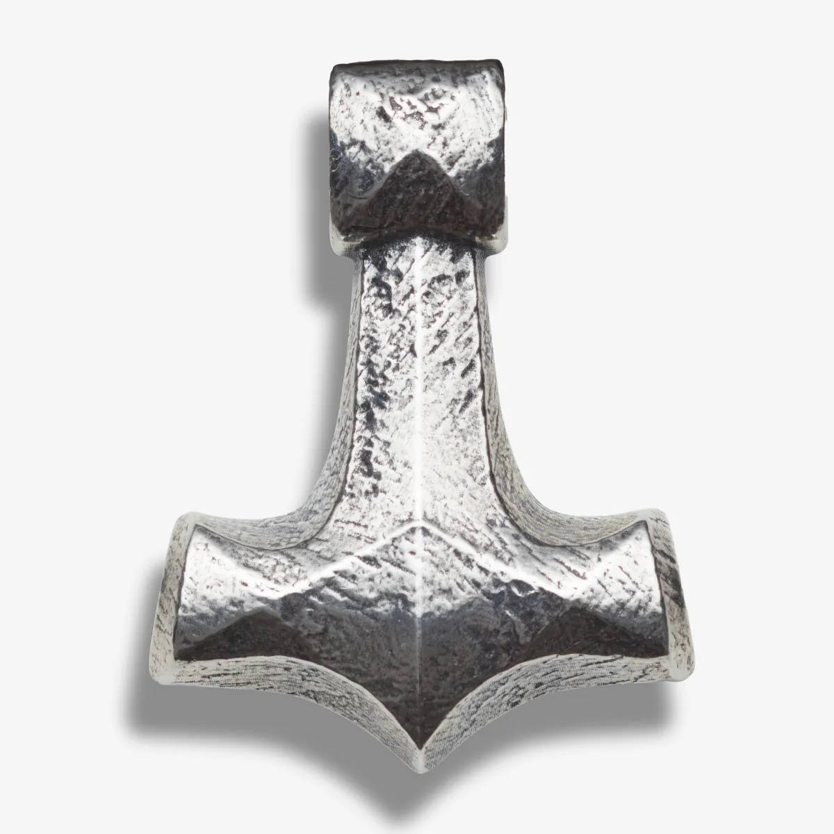 Vesterheim Modern Jewelry-Naglfar Thors Hammer Pendant by Sylvsmidja