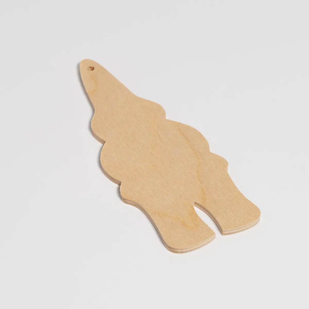 Vesterheim Woodworking | Rosemaling-Nisse Wooden Ornament - Male