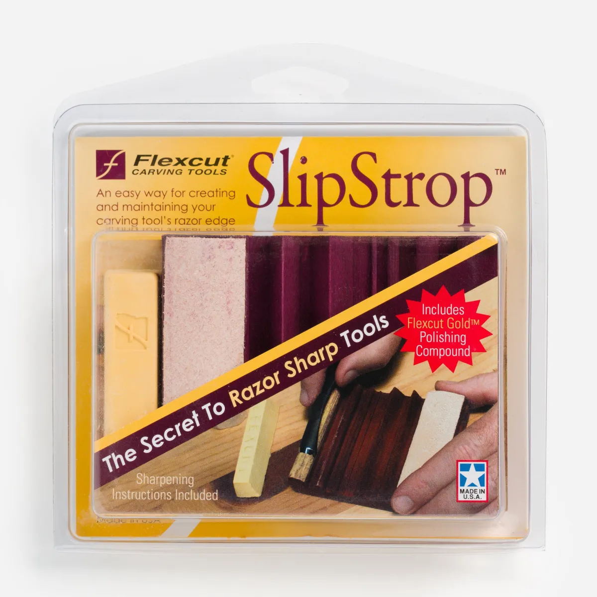 Vesterheim Woodworking-PW12 Flexcut SlipStrop