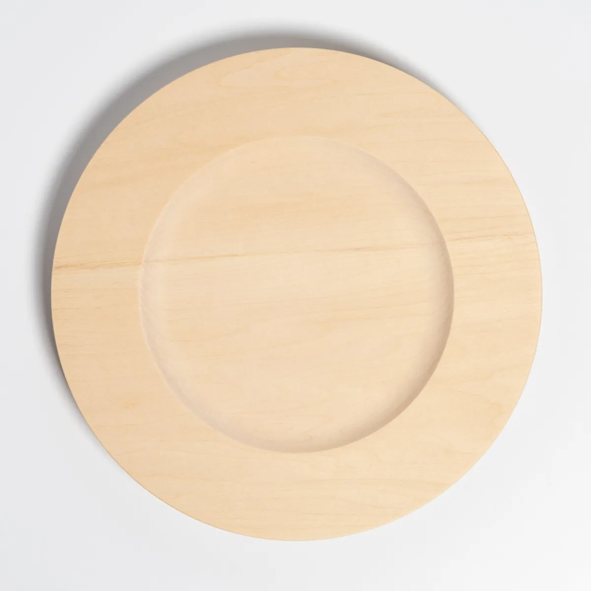 Vesterheim Woodworking | Rosemaling-Rim Plate Woodenware