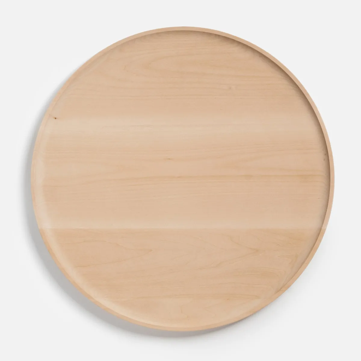 Vesterheim Woodworking | Rosemaling-Scoop Plate Woodenware