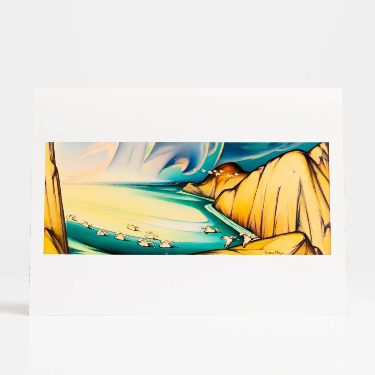 Vesterheim Single Cards-Shelter Cove by Christian Midjo - Collection Card