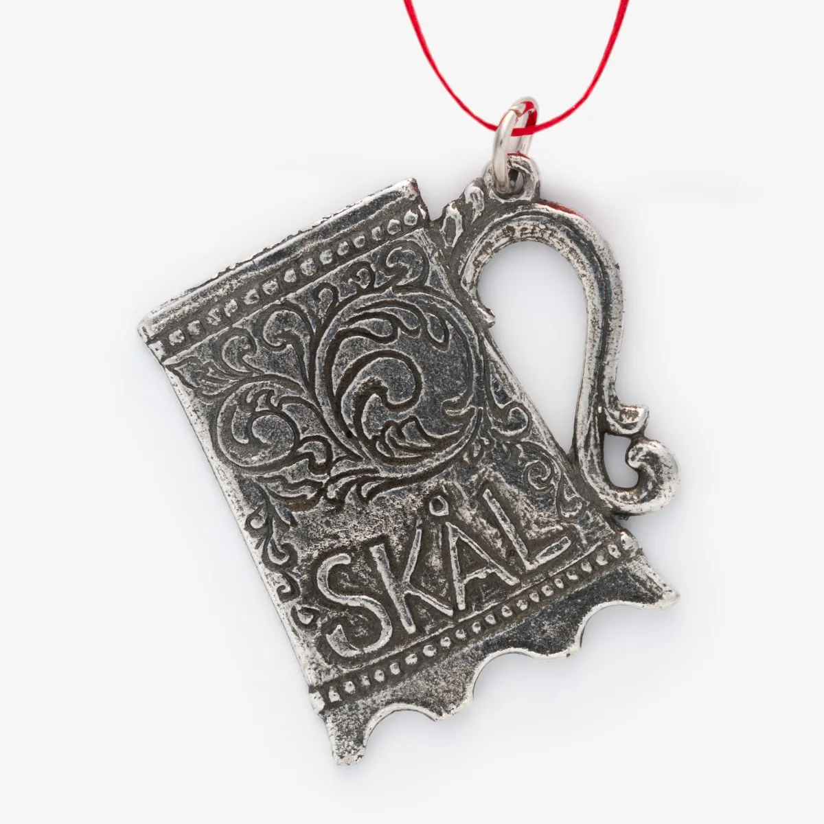 Vesterheim Ornaments-Skål Tankard Ornament by Tinn-Per