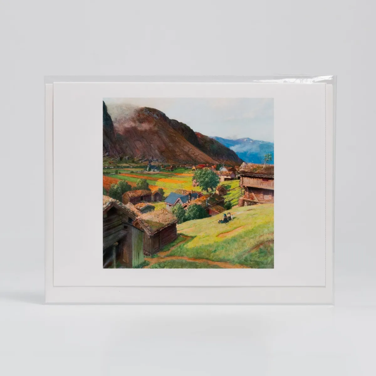 Vesterheim Single Cards-Sunday in Valle By Ben Blessum - Collection Card