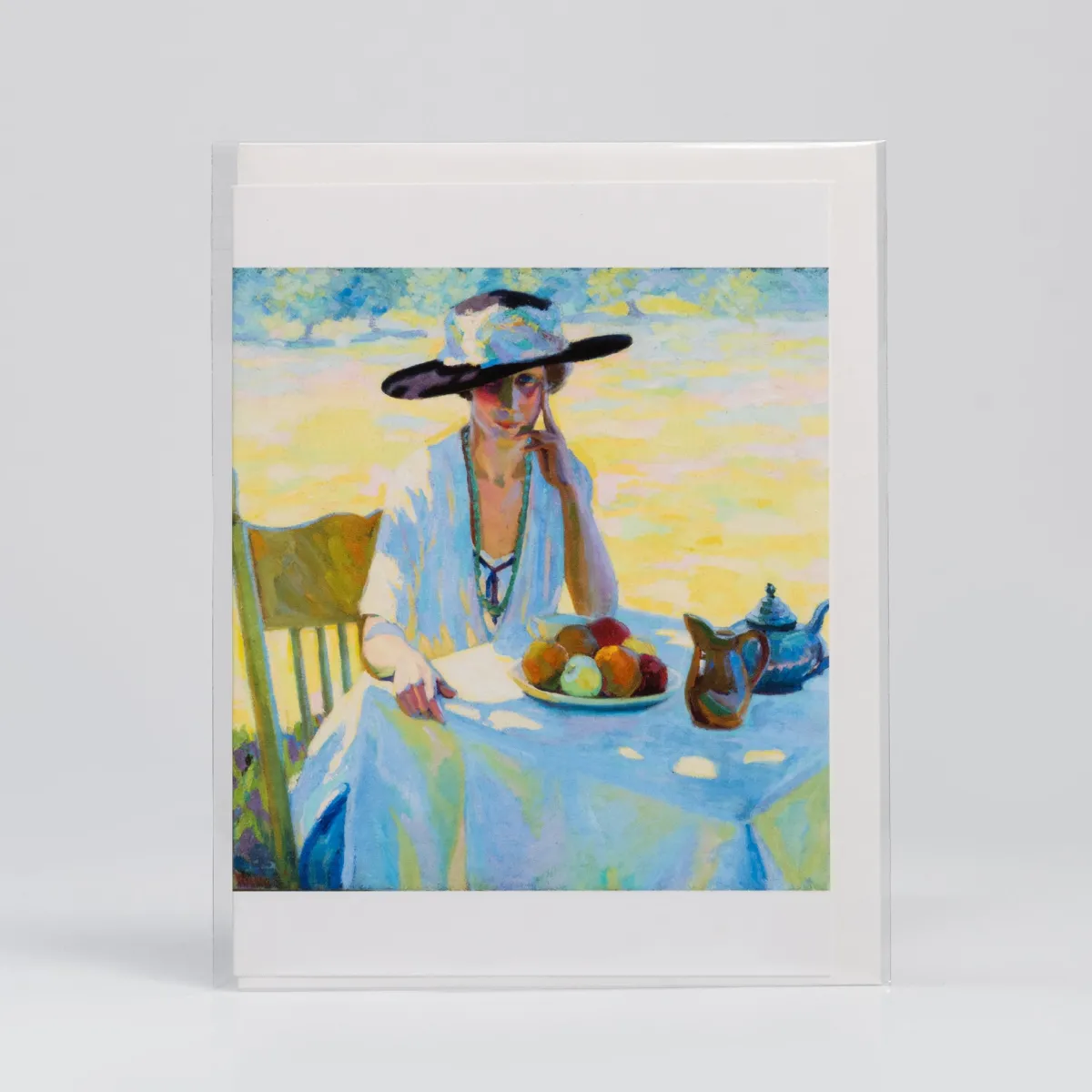 Vesterheim Single Cards-Tea Table by Arild Weborg - Collection Card