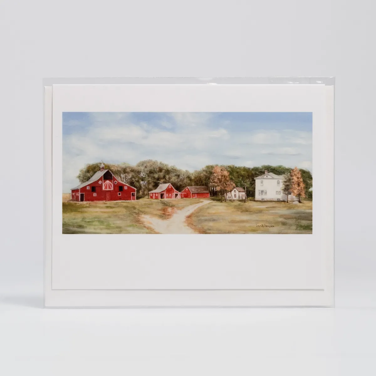 Vesterheim Single Cards-Wickney Farm by Louis R. Thompson - Collection Card
