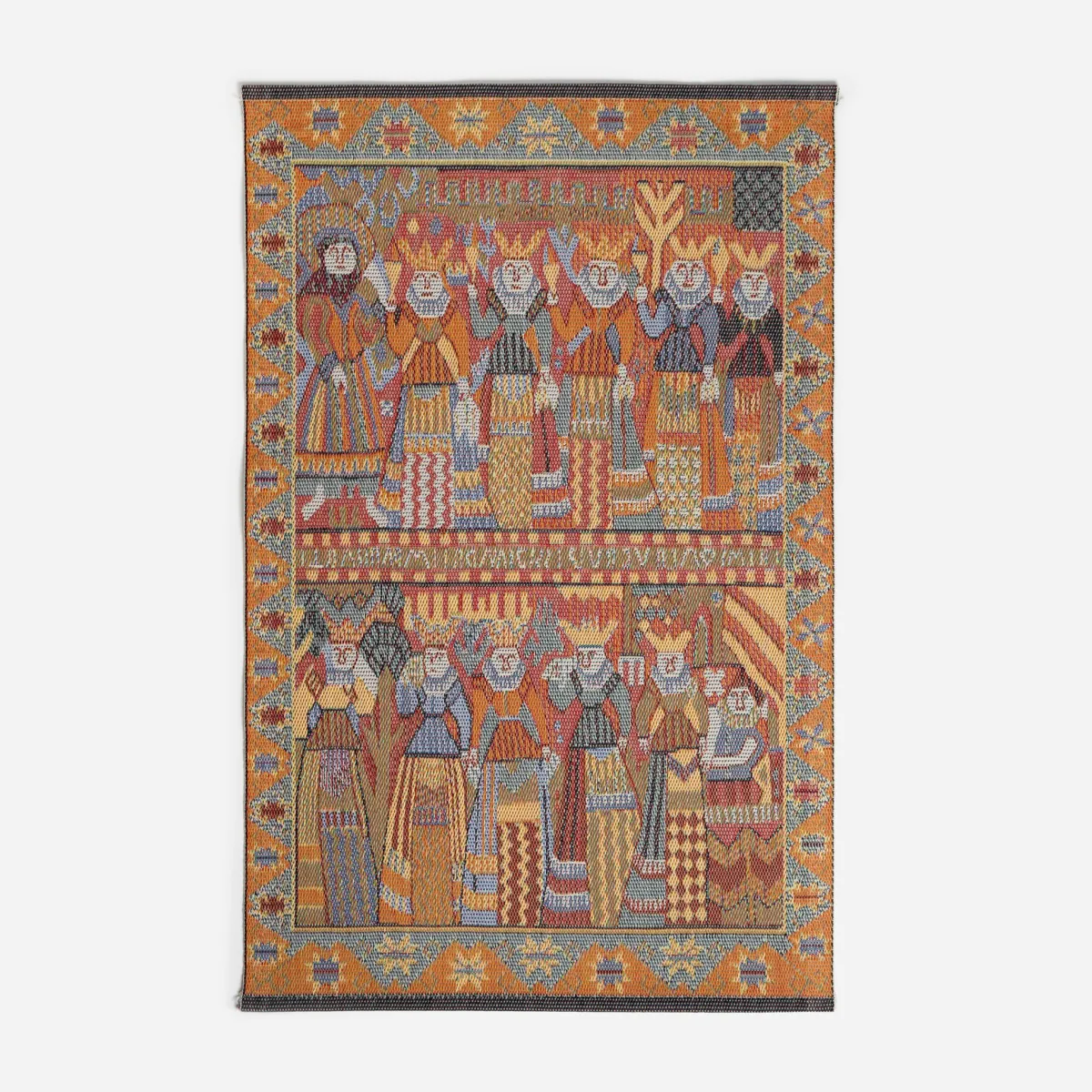 Vesterheim Towels, Runners, & Washcloths-Wise and Foolish Virgins Towel from Ekelund